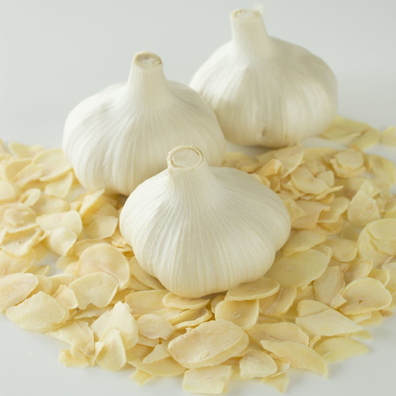脱水蒜片干500克去头蒜干大蒜头无添加蔬菜干商用调味料佐料包邮