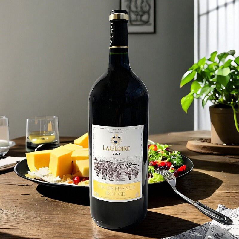 1.5L大瓶干红法国波尔多进口红酒厦门古龙集团总拿戈卢红葡萄酒