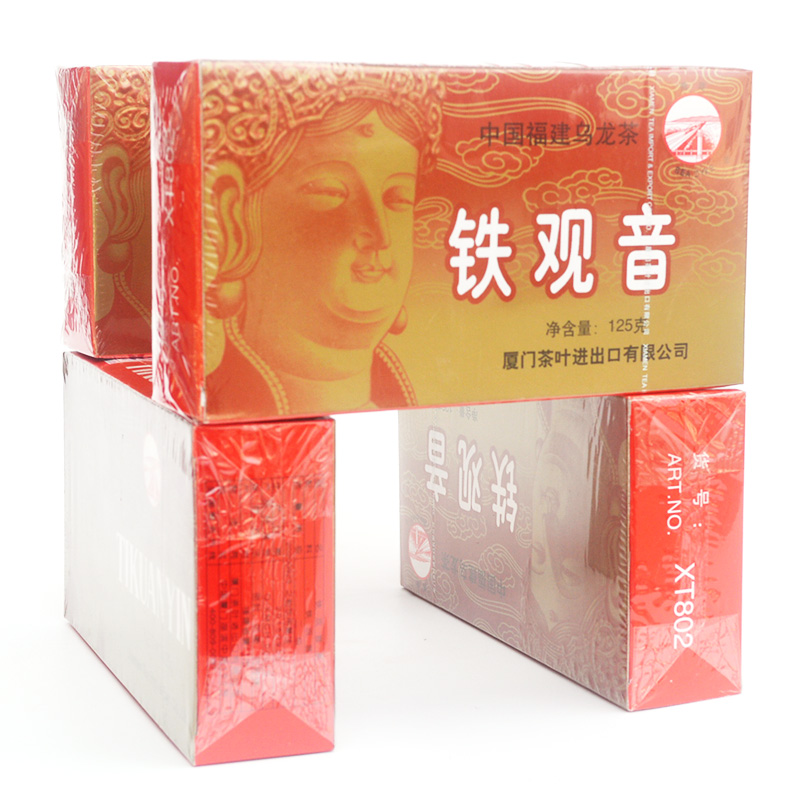 浓香铁观音厦门乌龙茶盒装xt802