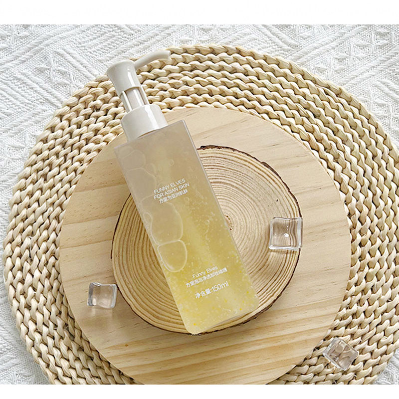 温和净澈~FunnyElves方里泡泡卸妆啫喱深层清洁眼唇脸三合一清爽