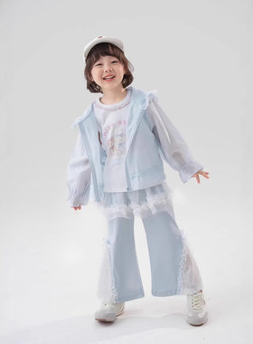 童外套囧小孩2026年夏季新款儿童防蚊外套中小童户外网纱防晒上衣
