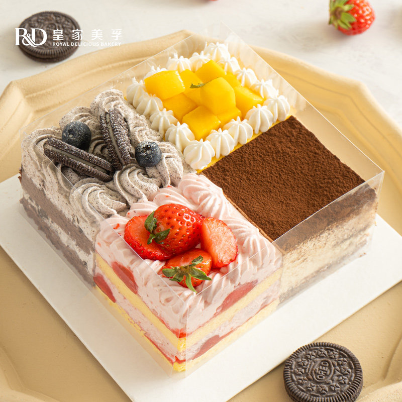 皇家美孚欢乐四重奏慕斯蛋糕青岛市区部分地区免费配送到家
