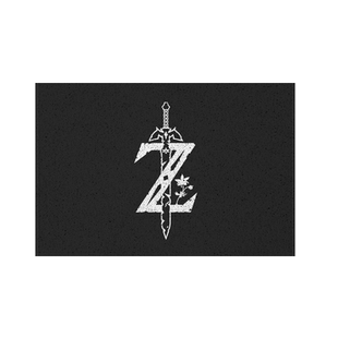 塞尔达传说王国之泪switch游戏2丝圈地垫入户垫子防滑进门口脚垫