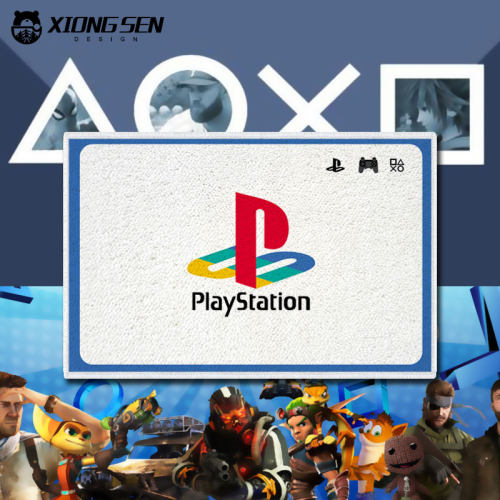playstation游戏机PS5PS4地垫