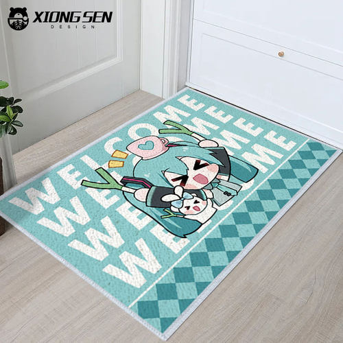 初音未来Miku联名三丽鸥地垫