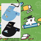 NASA联名线条小狗数学卡通宠物帽子猫咪狗狗鸭舌帽棒球帽泰迪比熊