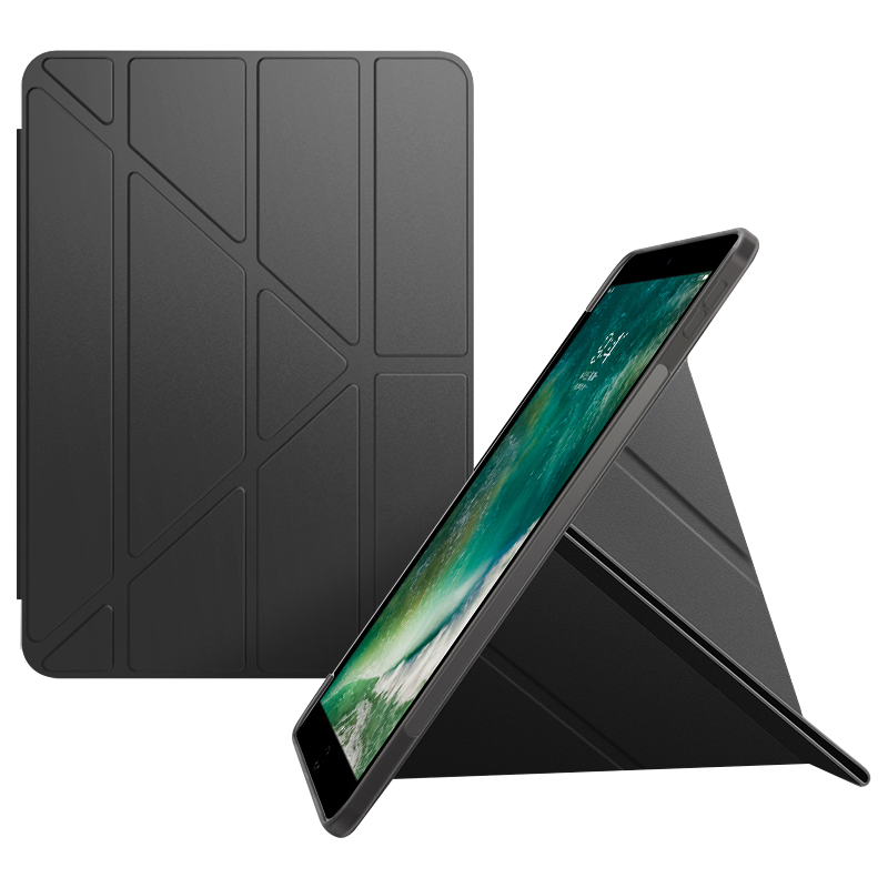 适用于iPadPro10.5寸保护套Y折变形防弯苹果iPad Pro9.7英寸保护壳平板电脑A1701全包防摔A1673