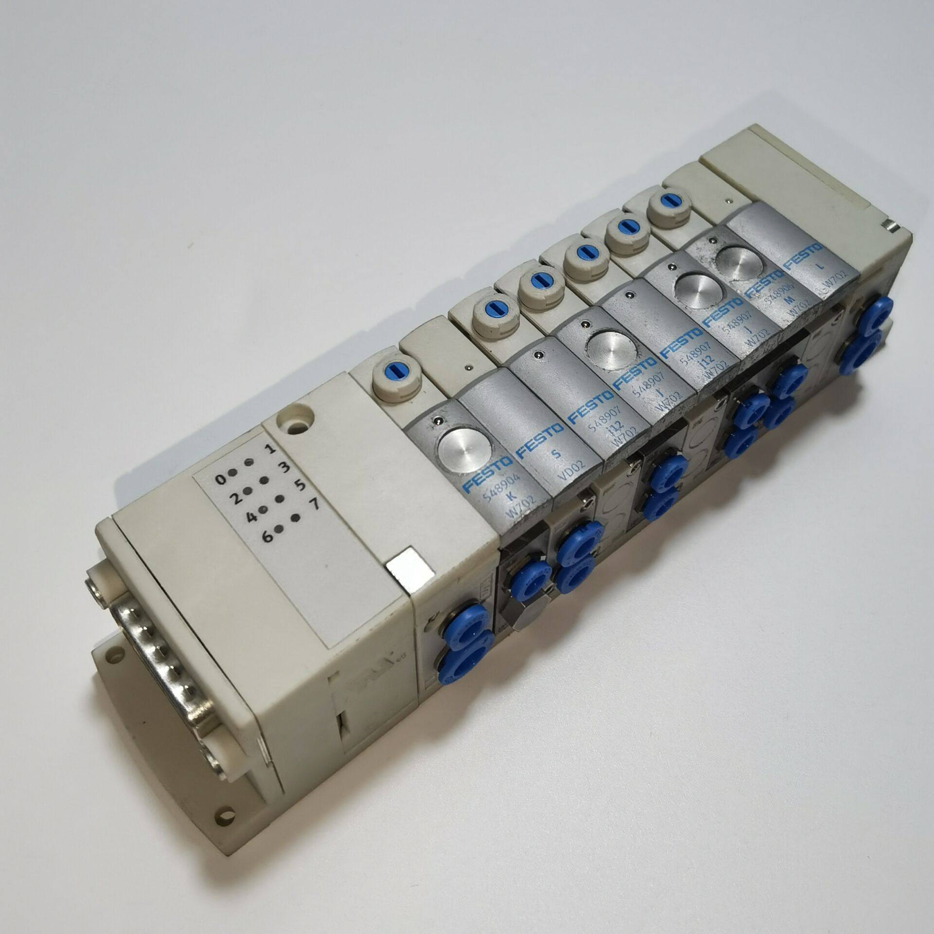 全新 festo 阀岛 cpv-sc-mp-vi 电磁阀 548904 548907 现货实图
