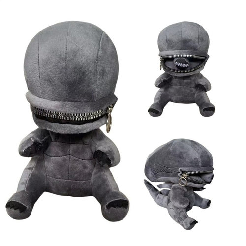 跨境现货 Human Xenomorph Hybrid 异形夺命舰毛绒玩具公仔玩偶 - 封面