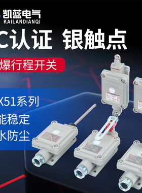 防爆行程开关限位B型BZX51-5Z/L/N/S/T DLXK15脚踏双踏柱塞滚轮