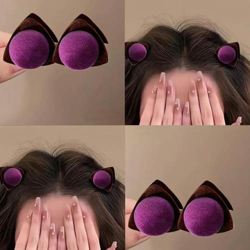 罗喜韩式黑色丝绒发箍