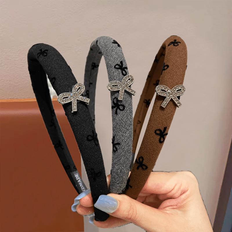 蝴蝶结头发发箍压发洗脸