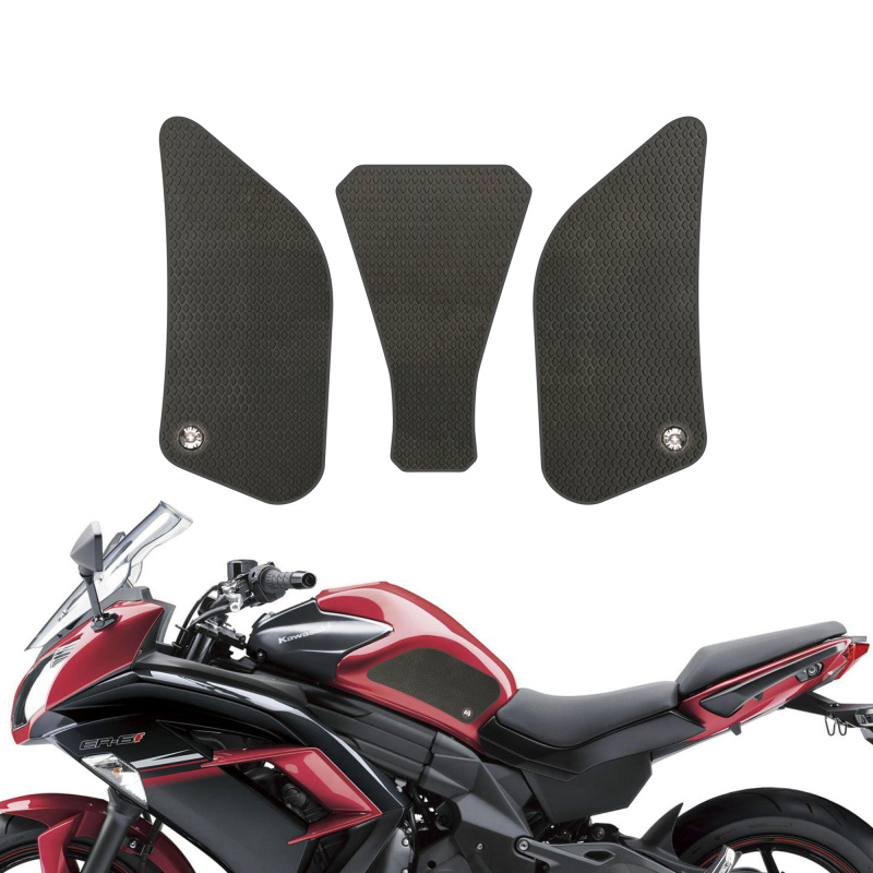 适用于川崎ER6N改装ER6F防滑贴12至16年油箱保护贴鱼骨贴包邮