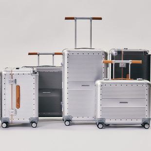 韩国Rawrow铝制拉杆箱FRAME万向轮商务时尚旅行箱子大容量行李箱