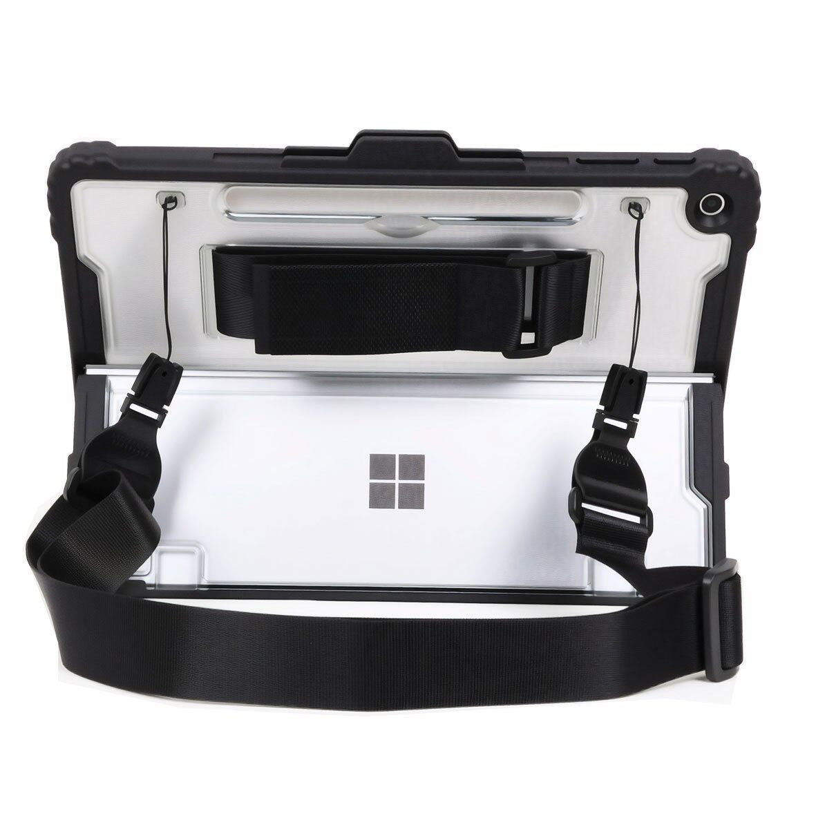 适用于surface pro12保护壳pro9/10/11亚克力pro4567透明后壳带笔槽12.3寸pro8微软go1/2/3/4平板电脑保护套