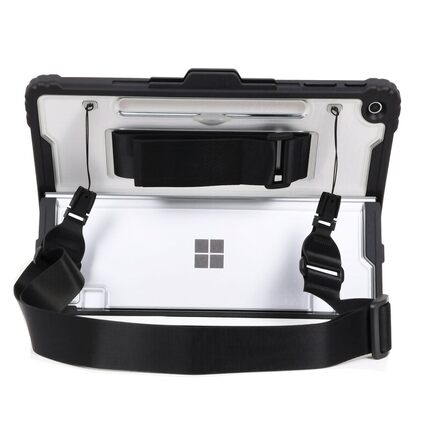 适用于surface pro12保护壳pro9/10/11亚克力pro4567透明后壳带笔槽12.3寸pro8微软go1/2/3/4平板电脑保护套
