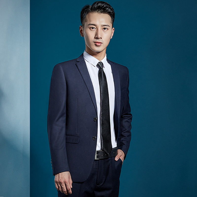定做西装套装男企业正装团体定制白领职业装订做工作服西服