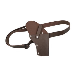 砸炮枪枪套 儿童玩具枪左轮枪皮套腰带保护套金属犀牛王通用