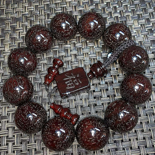 小叶紫檀手串爆满金星女款 佛珠手链老料2.0真品男高端收藏级108颗