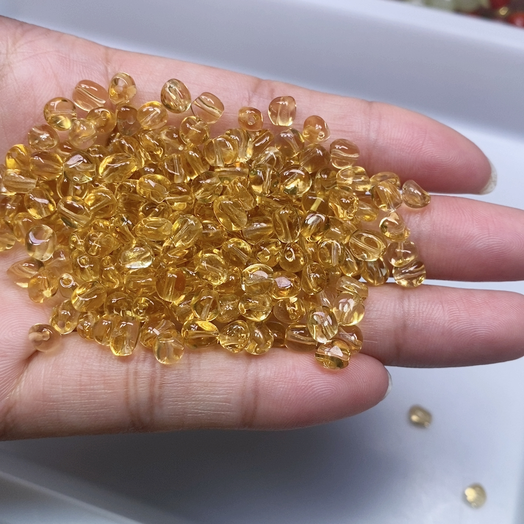 5-6mm黄水晶胖随行10个