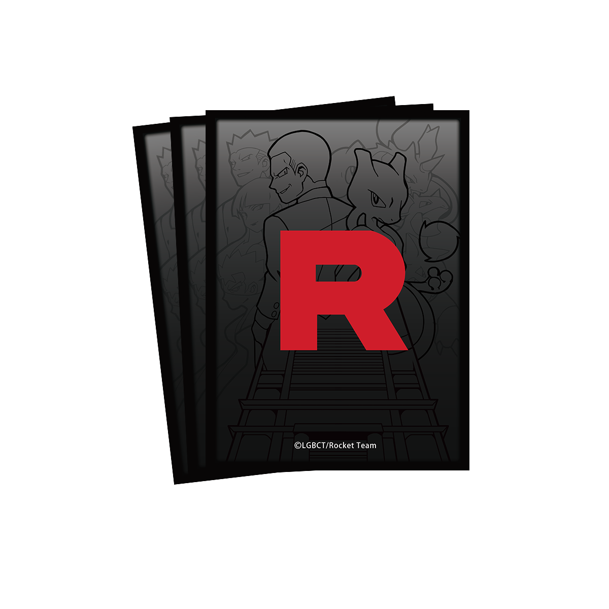 PTCG火箭队老大卡套牌盒牌垫不吃糖