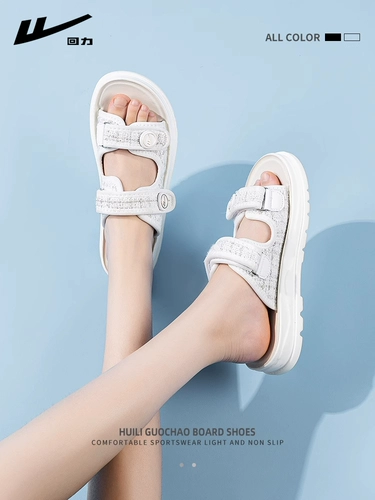 Warrior, летние тапочки, обувь, спортивные сандалии, слайдеры, 2024 года, в стиле Шанель