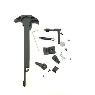 精击SLR2代3代4代5代金属拉柄 拉机回膛片玩具配件抛壳窗防尘机片