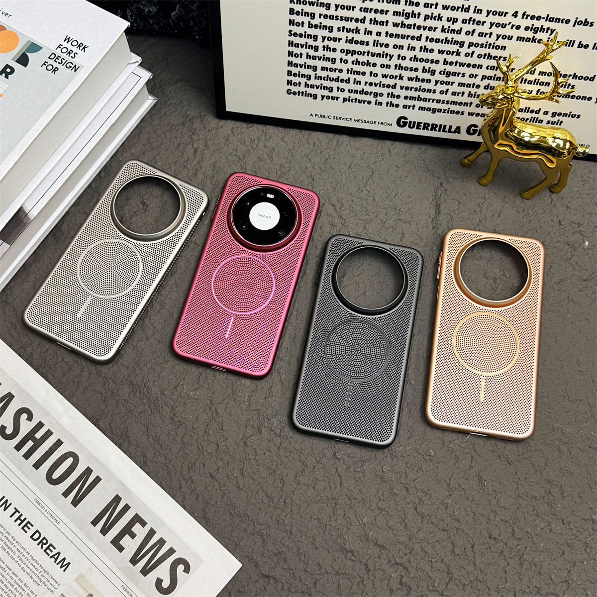 适用于华为Mate80手机壳磁吸圈网壳散热金属漆磨砂80Promax硬壳男全包防摔保护套,3C数码配件,手机保护套/壳,淘宝优惠券,粉丝福利购,淘宝优惠卷