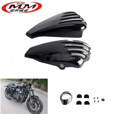 摩托车改装件适用于哈雷运动者XL883L 883N 1200CX 1200T电池侧盖