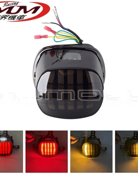 适用于哈雷FLSTC/FLSTSB/XL883 XL1200摩托车改装件后转向灯尾灯