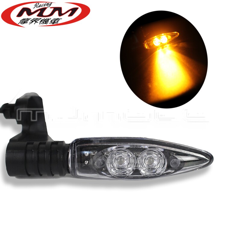适用于宝马F650GS/F700GS/S1000XR摩托车改装件LED前转向灯信号灯