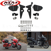 挑战者 摩托车改装 黑马 公路大师 脚踏板带支架 件适用印第安首领