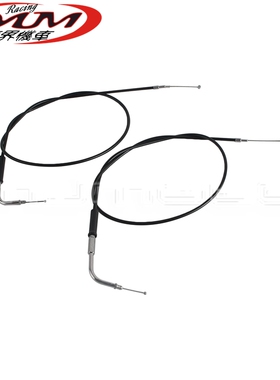 适用哈雷SportsterXL883 XL1200摩托车改装件黑色油门线1996-2015