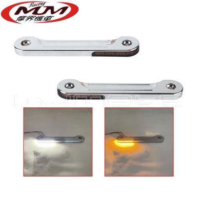 适用哈雷旅行LED前叉转向灯