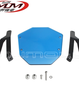 摩托车改装件适用铃木V-Strom 800DE塑料蓝色大灯保护器灯罩23-24