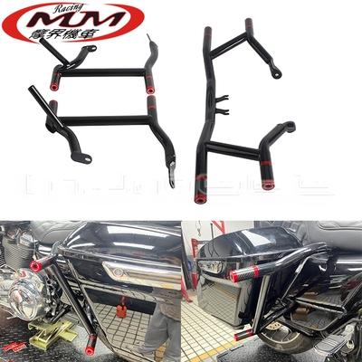 摩托车改装件适用于哈雷戴维森伊莱克特Glide Police FLHTP防撞杆