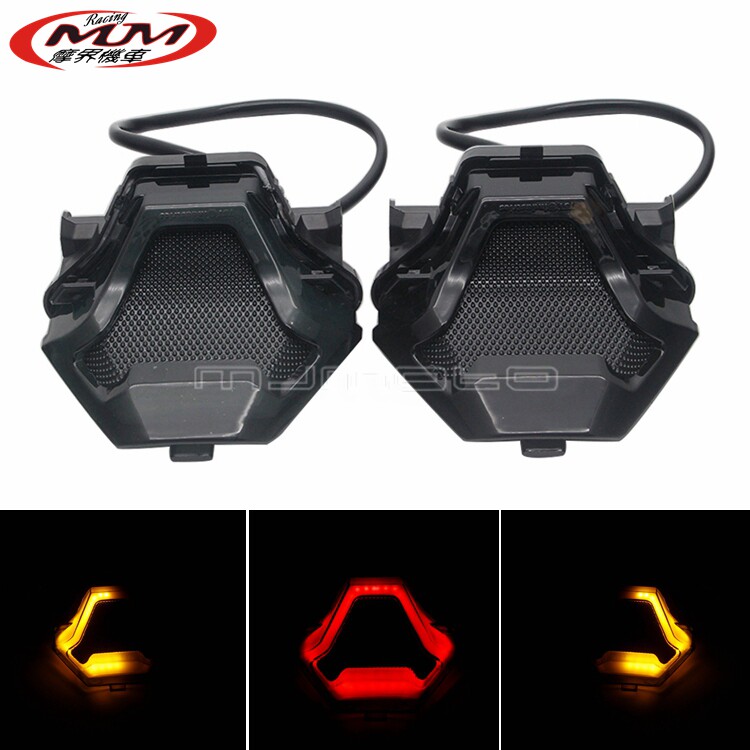 适用雅马哈摩托车R3 R25 Y15ZR LC150 MT07 FZ07尾灯刹车灯转向灯