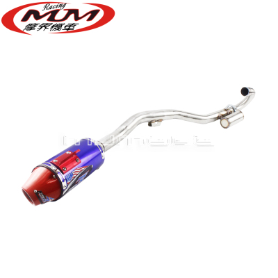 适用于本田Honda CRF230F改装排气管CRF150F摩托车排气管不锈钢管