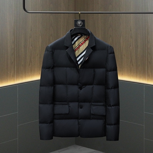 冬装西装羽绒服男 90白鸭绒 D302--28023P270图片