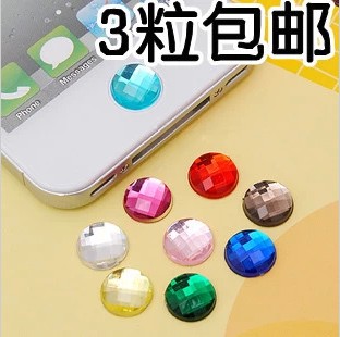 Ë®×êHOMEÌùiphone4/4S/5 ipad2/3 mini°´¼üÌù ×êʯHOME°´¼ü