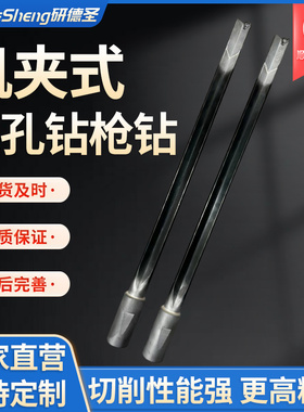 研德圣TP机夹式深孔钻枪钻头刀粒钻头刀片刀导条25*70高效