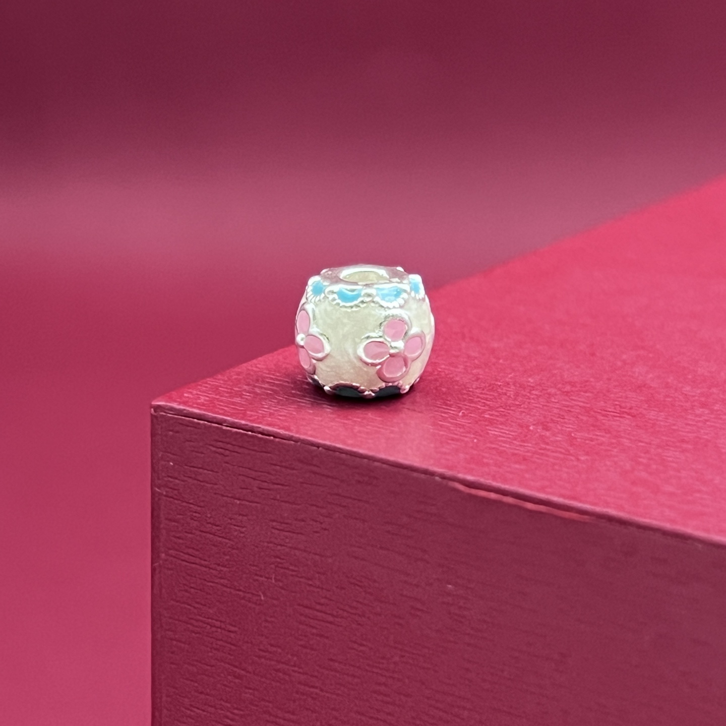 银饰配件3D足银999四叶草