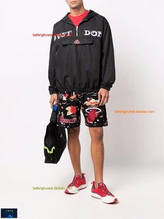 欧美正品Just Don图标print防寒层windbreaker 男休闲上衣夹克轻