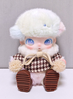 RMAX搪胶盲盒dimoo娃衣新生日记系列12cm守护眷恋依赖衣服斗篷新