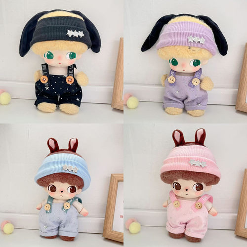 DIMOO娃衣迪士尼系列搪胶衣服布鲁托高飞奇奇蒂蒂夜空星点服套装
