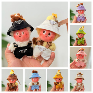 RMAX迷你星星人娃衣美味时刻系列盲盒挂件小饼干倒三角背带裤套装