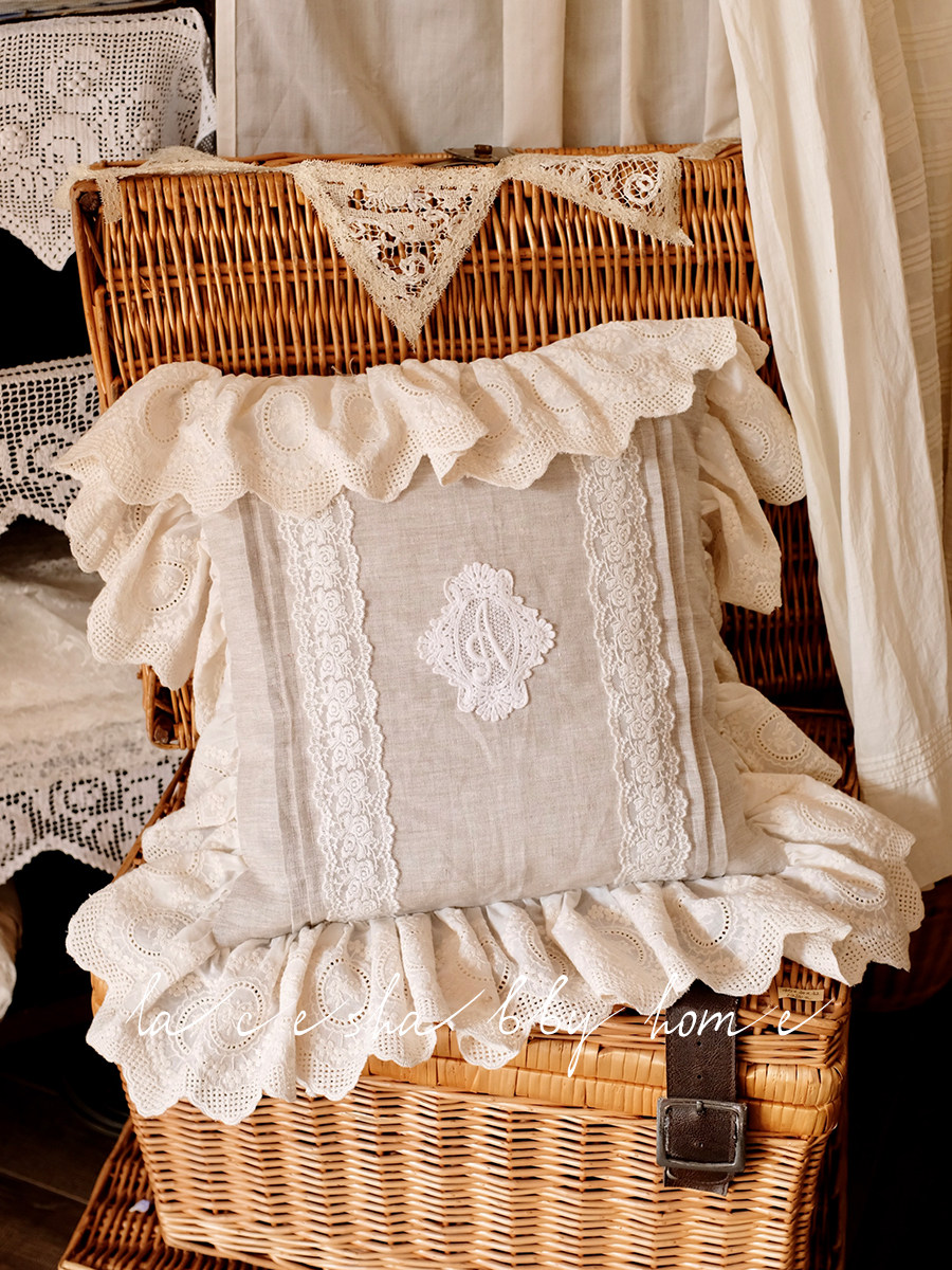 LACESHABBY新款抱枕pp棉客厅卧室