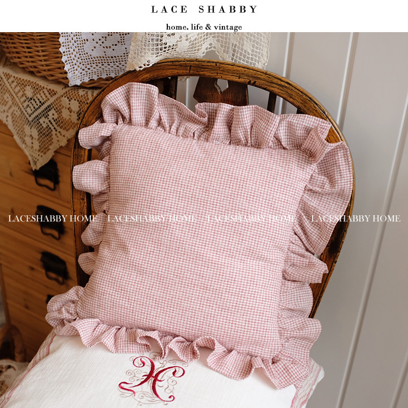 LACESHABBY新款午睡复古风抱枕