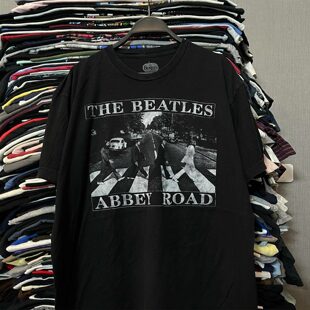 The Beatles披头士乐队周边美式摇滚小众高街纯棉短袖T恤男女同款