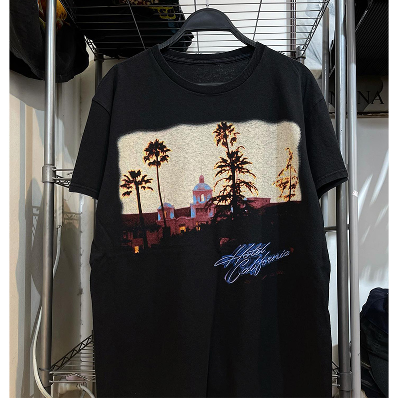 加州旅馆摇滚乐队短袖t恤男女